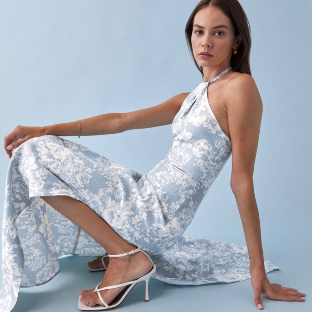 Reformation Elmer Linen Dress